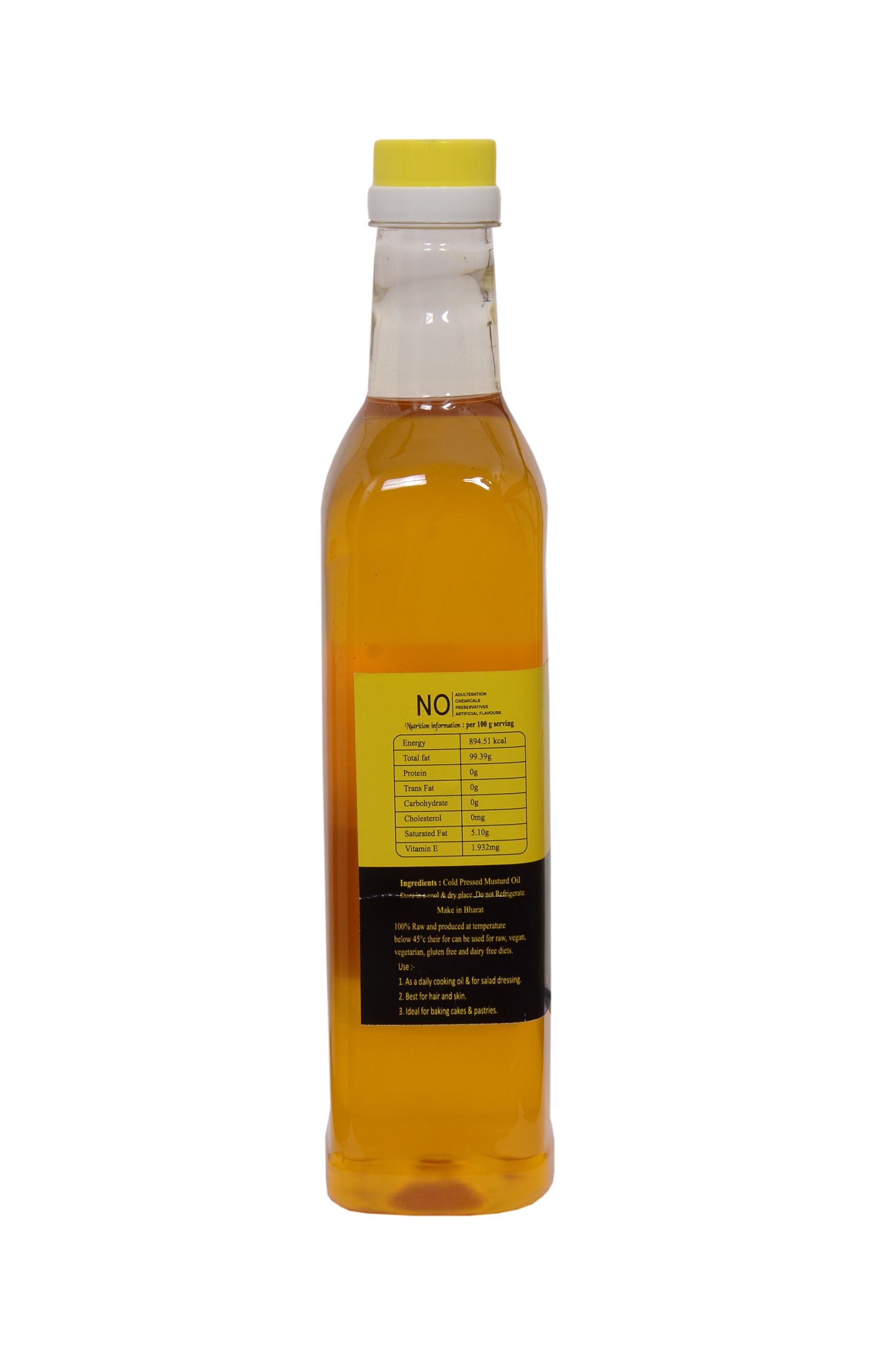 Cold Pressed Yellow Mustard Oil - Image 3