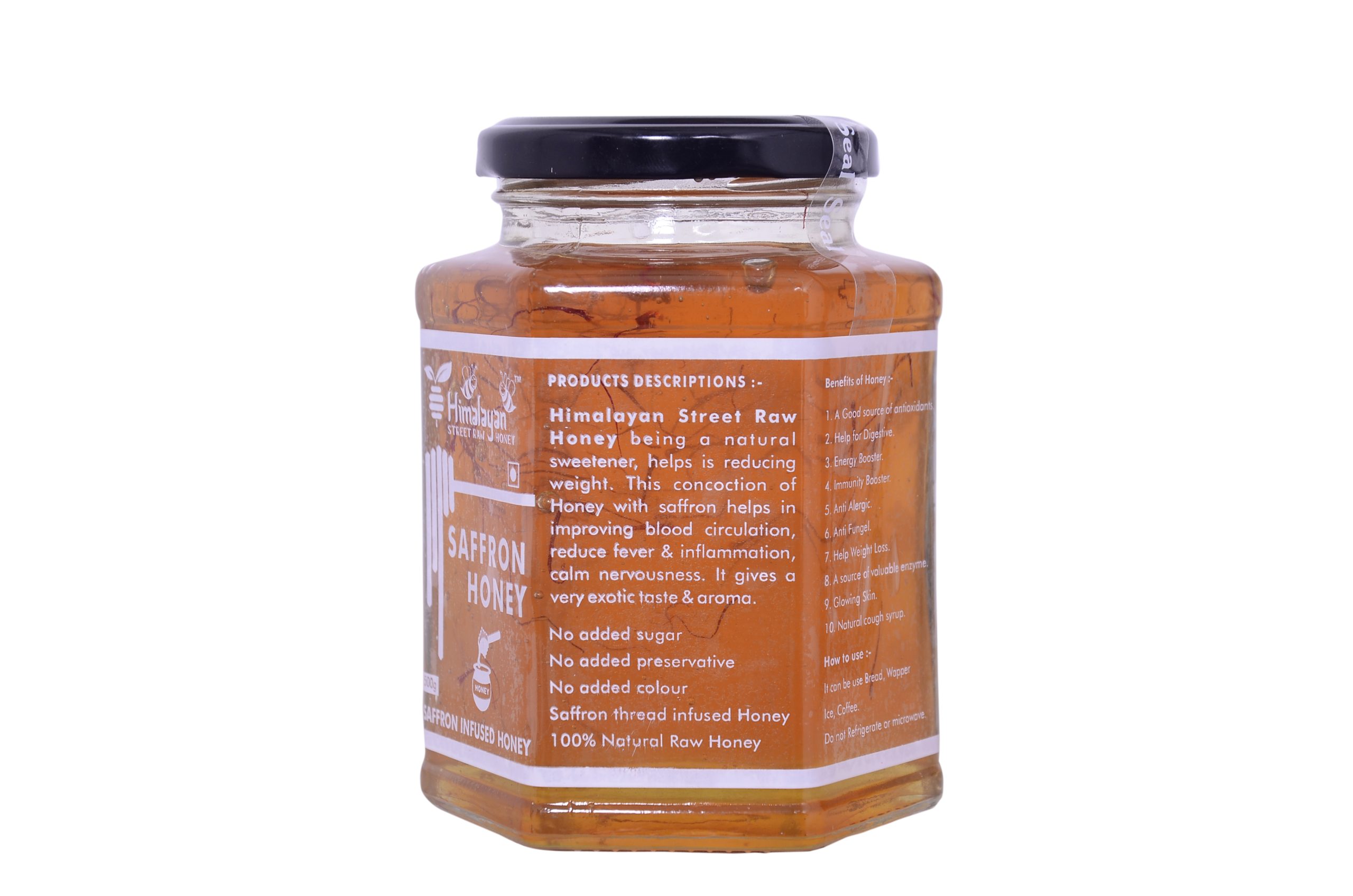 Saffron Infused Honey - Image 3